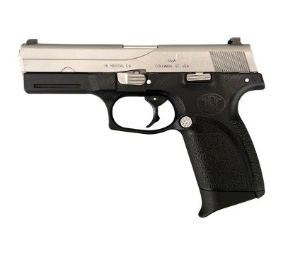 Used FN Forty-Nine 40 S&W Stainless Steel W/ Original Box & Extra Mag 10 Round Capacity - Image 2 of 3