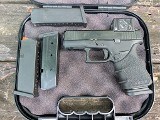 Used Glock 43X 9mm w/ Aimpoint COA 4 Mags Overwatch Precision Trigger Grip Sleeve - Image 1 of 3