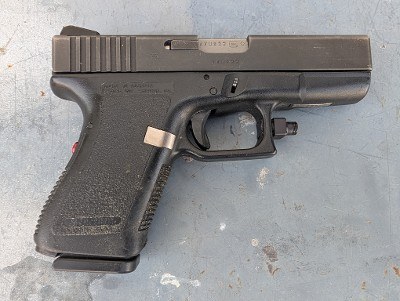 Pre-owned Aro-Tek Custom Glock 23 Gen 2 40 S&W 13+1 Ported Barrel/Slide Integral Laser - Image 2 of 2