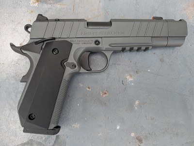 Pre-owned Tisas Nightstalker 1911 9mm Comp 4 Mags Optics Ready - Image 3 of 4
