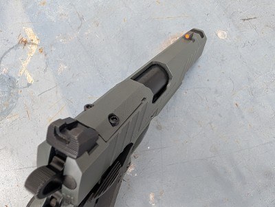 Pre-owned Tisas Nightstalker 1911 9mm Comp 4 Mags Optics Ready - Image 4 of 4