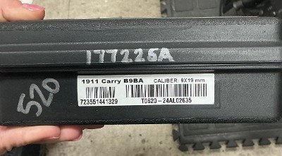 USED Tisas 1911 Carry B9BA Stingray 9mm – Two-Tone, Used w/ 2 Magazines & Hard Case - Image 5 of 5