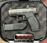 USED Glock 43X MOS 9mm – Primary Arms Optic, Night Sights, 2 Magazines & Case - Image 1 of 6