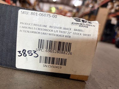 USED Christensen Arms Ridgeline 6.5 Creedmoor – 22