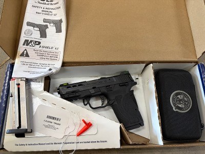 USED Smith & Wesson Performance Center M&P9 Shield EZ 9mm Black – Ported Barrel, Thumb Safety - Image 1 of 7