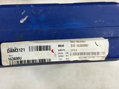 USED Smith & Wesson Model 640 – .357 Magnum, Stainless, 2.13