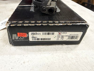 USED Smith & Wesson M&P9 Shield – 9mm, 3.125