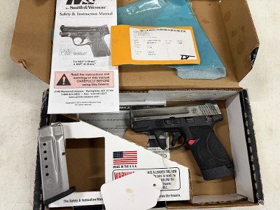USED Smith & Wesson M&P9 Shield – 9mm, 3.125