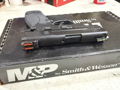 USED Smith & Wesson M&P45 Shield – .45 ACP, Thumb Safety, 3.375