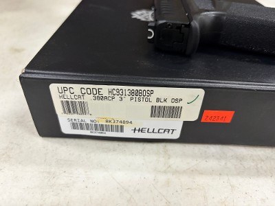 USED Springfield Armory Hellcat OSP – .380 ACP, 3