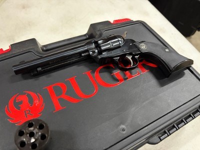 USED Ruger New Model Single-Six Convertible – .22 LR / .22 WMR, 5.5