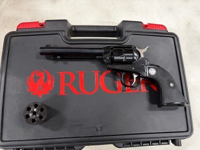 USED Ruger New Model Single-Six Convertible – .22 LR / .22 WMR, 5.5