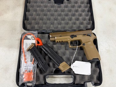 USED SIG Sauer P320 M17 – 9mm, Coyote, Manual Safety, Three Magazines - Image 1 of 7