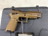 USED SIG Sauer P320 M17 – 9mm, Coyote, Manual Safety, Three Magazines - Image 6 of 7