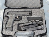 Pre-Owned Sig Sauer P226 TACOPS Threaded 9mm Upgraded Flat Trigger G10 Grips TruGlo Fiber Optic Front (4) 20-Round Mags - Image 1 of 3