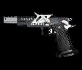 Masterpiece Arms DS9 Comp Open 9mm Black & Silver 2011 Optics Ready S3 Grip MPAOPENGUN - Image 2 of 2