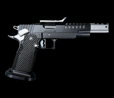 Masterpiece Arms DS9 Comp Open 9mm Black & Silver 2011 Optics Ready S3 Grip MPAOPENGUN - Image 1 of 2