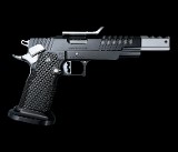 Masterpiece Arms DS9 Comp Open 9mm Black & Silver 2011 Optics Ready S3 Grip MPAOPENGUN - Image 1 of 2