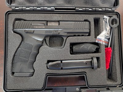 Used Sarsilmaz SAR9 9mm 17+1 SAR9BL - Image 2 of 2