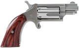 North American Arms Mini-Revolver 22 Mag Stainless Wood Boot Grip 5-Shot NAA-22MS-GBG - Image 1 of 1