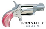 North American Arms Mini-Revolver 22 LR Pink Pearl Grip 5- Shot NAA-22LR-GP-P - Image 1 of 1