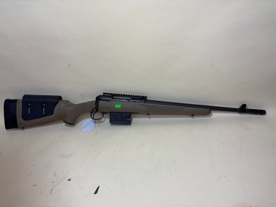 USED Savage Model 11 Scout .308 Winchester Bolt-Action Rifle – Muzzle Brake, Adjustable Cheek Riser, Optics Rail - Image 1 of 6