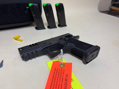 USED Staccato HD C4X Premium 9mm Compensated Pistol – Optics Ready, Four Magazines, Factory Bag - Image 2 of 7