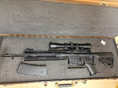 USED LWRC M6-SPR MOD 0 5.56 NATO Rifle – 16