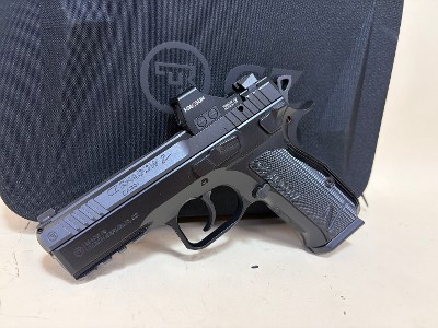 USED CZ Shadow 2 Carry 9mm – Holosun HS507K X2, Two Magazines, Factory Case - Image 2 of 9
