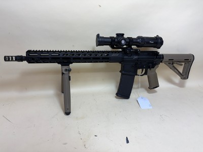 USED SIG Sauer M400 SDI X-Series 5.56 NATO Rifle – TANGO-MSR 1-10x26 FFP Scope, Magpul Bipod - Image 1 of 9