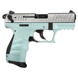 Walther P22Q 22 LR Angel Blue & Silver Slide 10 Round Capacity 5120769 - Image 1 of 1