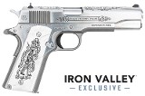 Colt 1911 45 ACP Engraved Tomb Of The Unknown Soldier Stainless 5