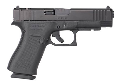 Glock 48 9mm MOS Optics Ready Rail & Front Serrations 15 Round Capacity PA4850203FRMOS - Image 1 of 1