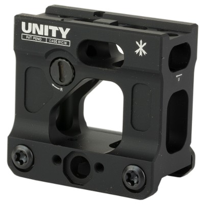 Unity Tactical Fast Micro Aimpoint T1/T2 Black FST-MICB - Image 1 of 2