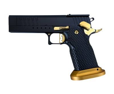 Masterpiece Arms DS9 Hybrid Limited LOC V2 9mm Black & Gold 2011 Optics Ready S2 Grip DS9LIMITED-LOCV2 - Image 2 of 2
