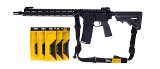 Daniel Defense DDM4 V7 556 Nato B5 Wolf Grey Timney Trigger 5 Mags Magpul MBUS 3 Sights Silencerco ASR - Image 1 of 1