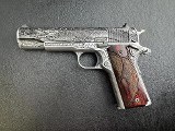 Colt 1911 Altamont Dragon 38 Super AAA Grade Engraving Stainless 5