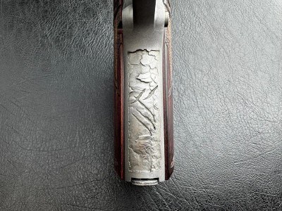 Colt 1911 Altamont Dragon 38 Super AAA Grade Engraving Stainless 5
