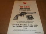RUGER SINGLE 6 CONVERTIBLE 22LR/22MAG CONVERTIBLE - 21 of 22