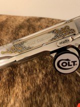 Rare 2007 Production Lew Horton Colt .38 Super Special Edition - 7 of 15