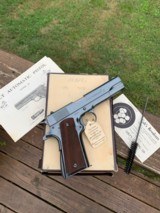 Colt .38 Super Pre war with Box - 1 of 14