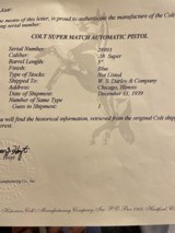 Colt .38 SuperMatch - 11 of 11