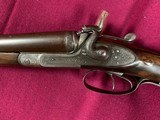 E. Wilson, SxS Hammer gun, 12 ga - 3 of 9
