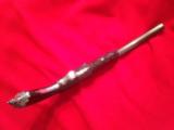 Antique Flobert Parlor Pistol Engraved Mariette with Silver Inlay - 8 of 11