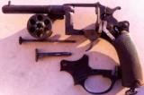 WWI FRENCH ARMY 1892 SERVICE REVOLVER & LEATHER HOLSTER & 18 ORIGINAL AMMUNITIONS - 3 of 14