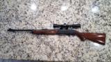REMINGTON 742 SEMI AUTO RIFLE 30-06 COLLECTOR 1979, BUSHNELL 3X9 SEE THRU RINGS - 1 of 12