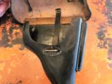 RARE WALTHER P38 9MM 1942 COLLECTORS INSCRIBED HOLSTER WITH BELT AND BUCKLE, 2 MAGAZINES - 15 of 15