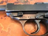 RARE WALTHER P38 9MM 1942 COLLECTORS INSCRIBED HOLSTER WITH BELT AND BUCKLE, 2 MAGAZINES - 4 of 15