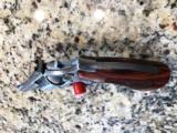 S&W MODEL 66 NO DASH, 4 IN, STAINLESS, 357 MAG, 2 SET FACT GRIPS, MFG 1973, COLLECTOR REVOL - 2 of 14