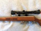 MARLIN 25 MNSS 22WMR DUCKS UNLIMTED STAINLESS EDITION, 4X SCOPE, LIKE NEW - 4 of 13